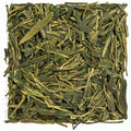 Chinese Dragon Well (Long Jing) loose-leaf green tea from The Delicious Plant